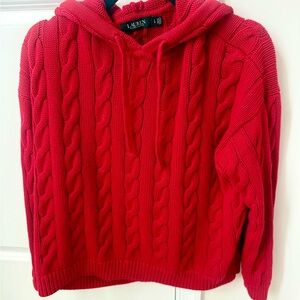 Ralph Lauren Vibrant Red Knit Sweater